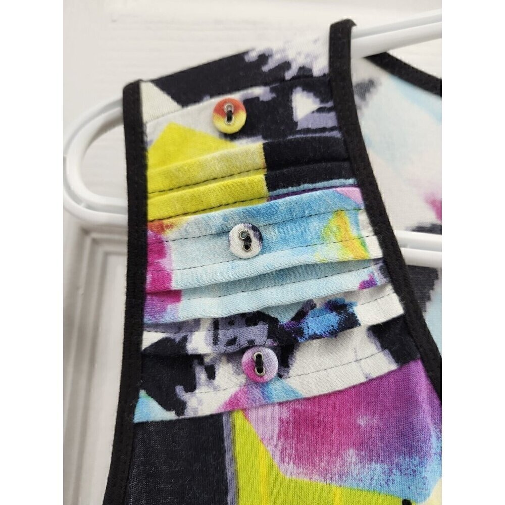 Parsley & Sage Sleeveless Tunic Tank Top Boho Art To Wear Size L - Picture 8 of 9